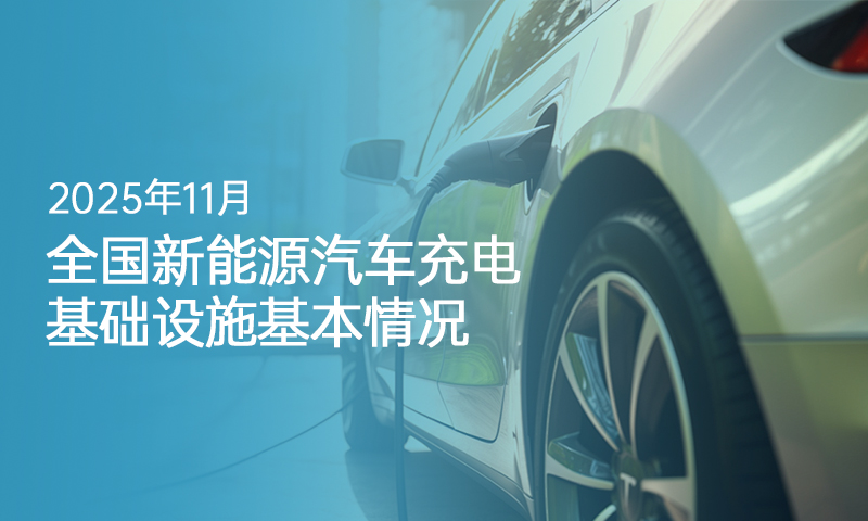 2025年11月 全国新能源汽车充电桩基础设施基本情况