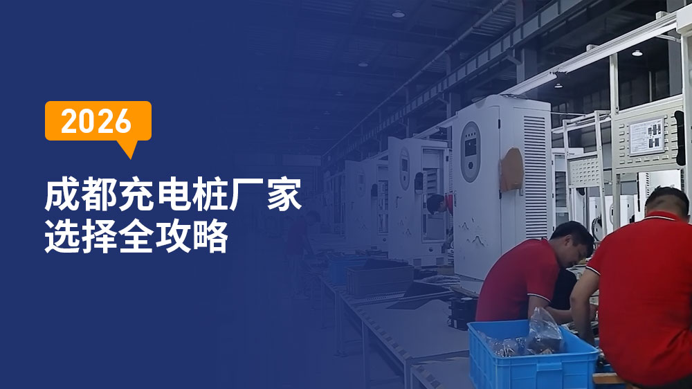 成都充电桩厂家选择全攻略：2026行业趋势
